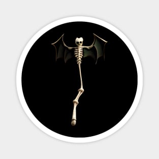 skeleton bat Magnet